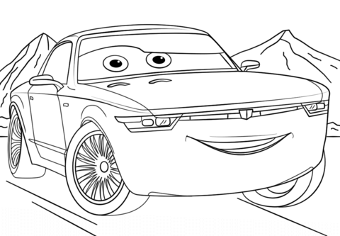 Bob Sterling Coloring Page